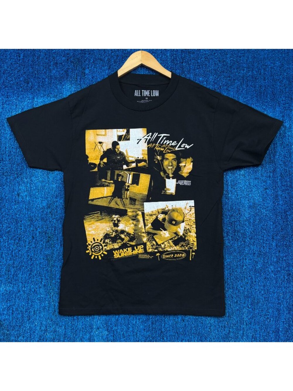 All Time Low Wake Up Sunshine Rock T-Shirt Size Medium